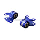 Hardrace Hardened Rubber Rear Side Front Lower Control Arm Big Bushes 2Pc Set Mazda3 09-13 Focus Mk3 11-18 Camber &