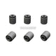Hardrace Hardened Rubber Rear Toe Camber And Traction Link Bushes 6Pc Set Nissan 200SX S13 89-94 Bushes