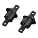 Hardrace Hardened Rubber Rear Torsion Beam Bushes 2Pc Set Mitsubushi Colt 02-13 Bushes