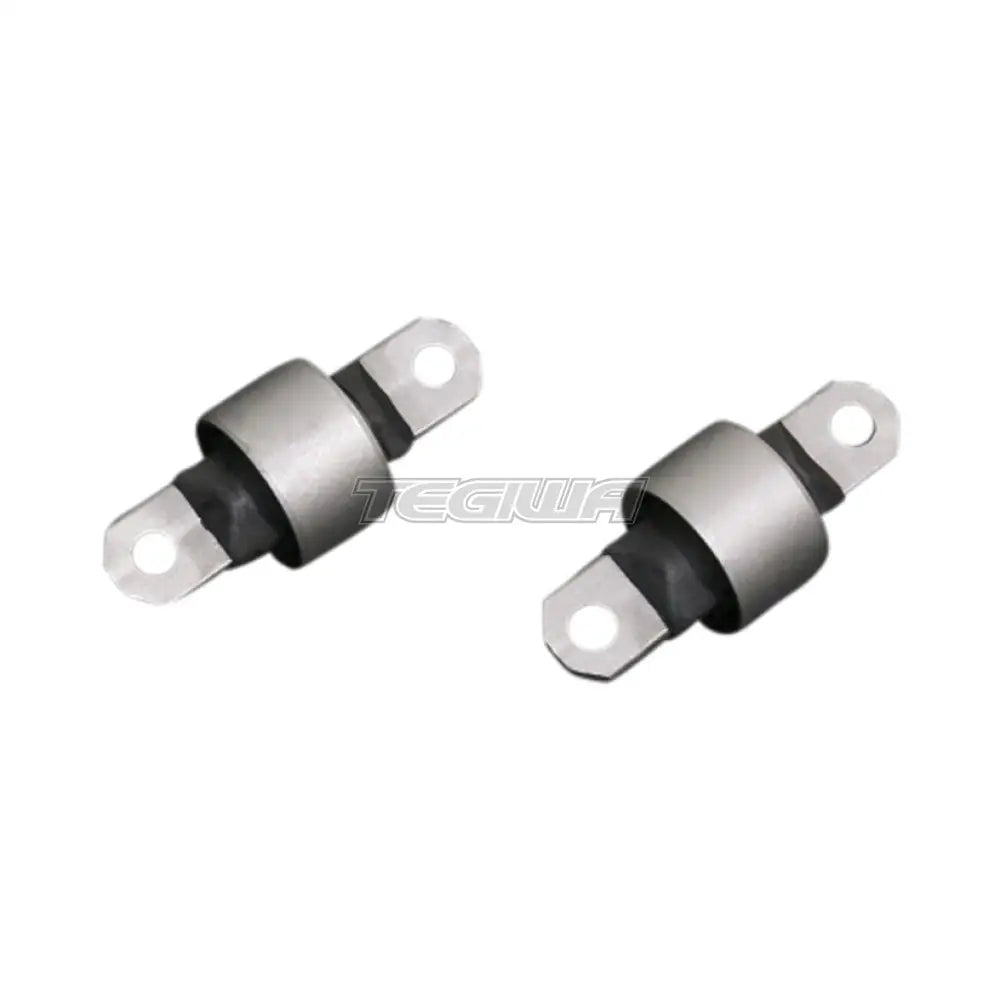 Hardrace Hardened Rubber Rear Trailing Arm Bush 2Pc Set Ford Focus Mk2 00-04 Mazda 3 05-09 Camber & Control Arms