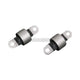 Hardrace Hardened Rubber Rear Trailing Arm Bush 2Pc Set Ford Focus Mk2 00-04 Mazda 3 05-09 Camber & Control Arms