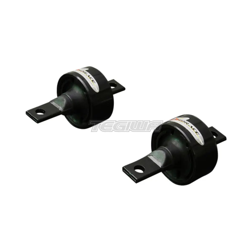 Hardrace Hardened Rubber Rear Trailing Arm Bushes 2Pc Set Honda Integra DA DB 90-93 Camber & Control Arms