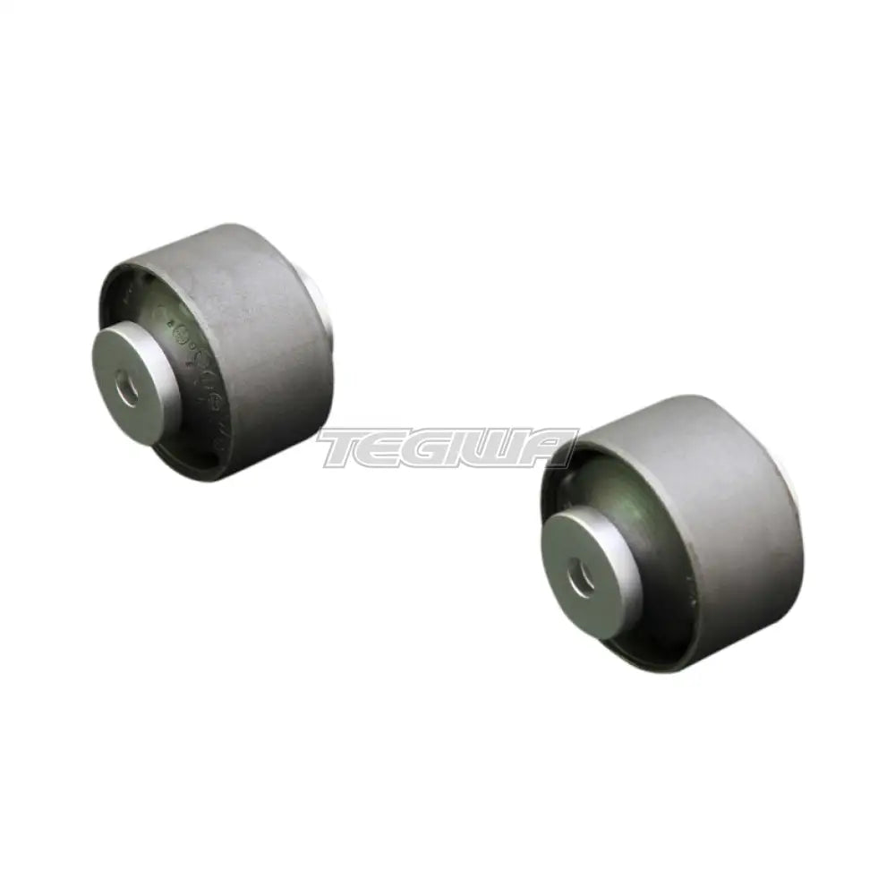 Hardrace Hardened Rubber Rear Trailing Arm Bushes 2Pc Set Honda Prelude 92-01 Bushes