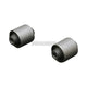 Hardrace Hardened Rubber Rear Trailing Arm Bushes 2Pc Set Mitsubishi Evo 4-10 96-07 Bushes