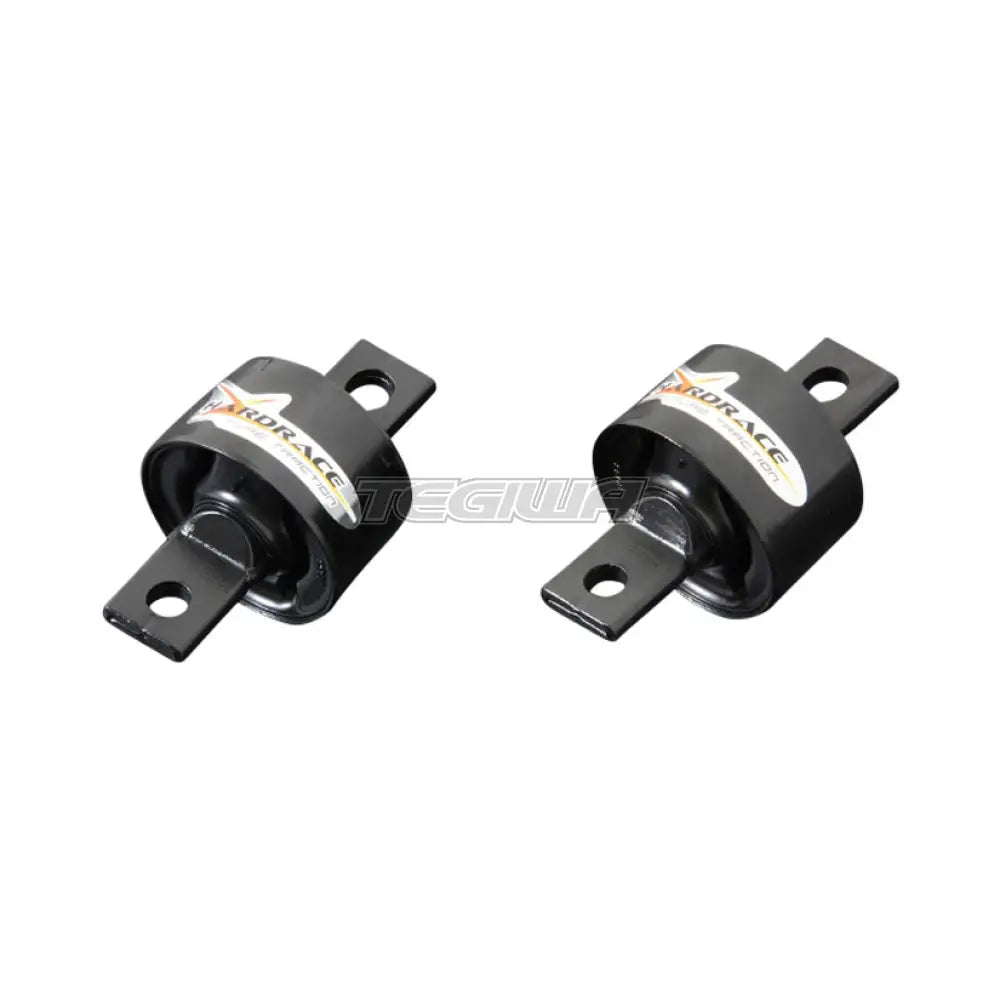 Hardrace Hardened Rubber Rear Trailing Arm Bushes 2Pc Set Mitsubishi Lancer Fortis 07-17 Bushes