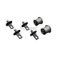Hardrace Hardened Rubber Rear Trailing Arm Bushes 6Pc Set Honda Civic EP3 Integra DC5 01-06 Bushes