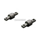 Hardrace Hardened Rubber Rear Upper Arm Bushes 2Pc Set Honda Accord 90-97 Bushes