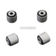 Hardrace Hardened Rubber Rear Upper Arm Bushes 4Pc Set Ford Focus Mk2 05-10 Mazda3 Mazda5 03-09 Bushes