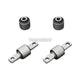 Hardrace Hardened Rubber Rear Upper Arm Bushes 4Pc Set Mitsubishi Lancer Virage Evo 1-3 93-00 Bushes