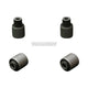 Hardrace Hardened Rubber Rear Upper Arm Bushes 4Pc Set Subaru Legacy BL BP 03-09 Bushes