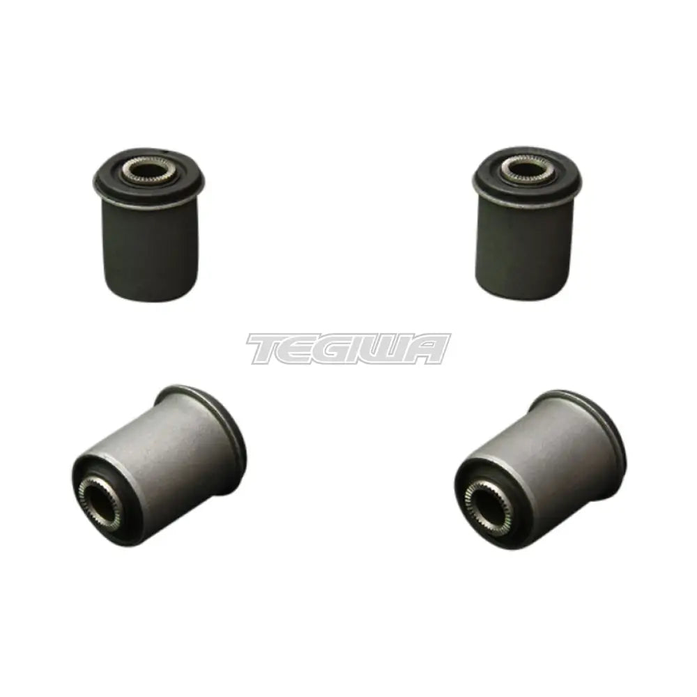 Hardrace Hardened Rubber Rear Upper Arm Bushes 4Pc Set Toyota Mark II JZX90 JZX100 92-00 Bushes