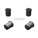 Hardrace Hardened Rubber Rear Upper Arm Bushes 4Pc Set Toyota Mark II JZX90 JZX100 92-00 Bushes
