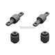 Hardrace Hardened Rubber Rear Upper Control Arm Bushes 4Pc Set Mitsubishi Evo 4-9 96-07 Bushes