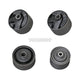 Hardrace Hardened Rubber Reinforced Engine Mount Bushes 4Pc Set Mitsubishi Evo 1-3 92-96 Engine Mounts