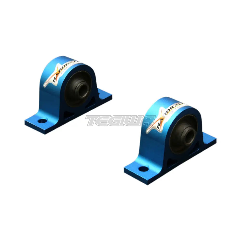 Hardrace Hardened Rubber Reinforced Rear Differential Mount 2Pc Set Honda S2000 AP1 AP2 99-09 Bushes