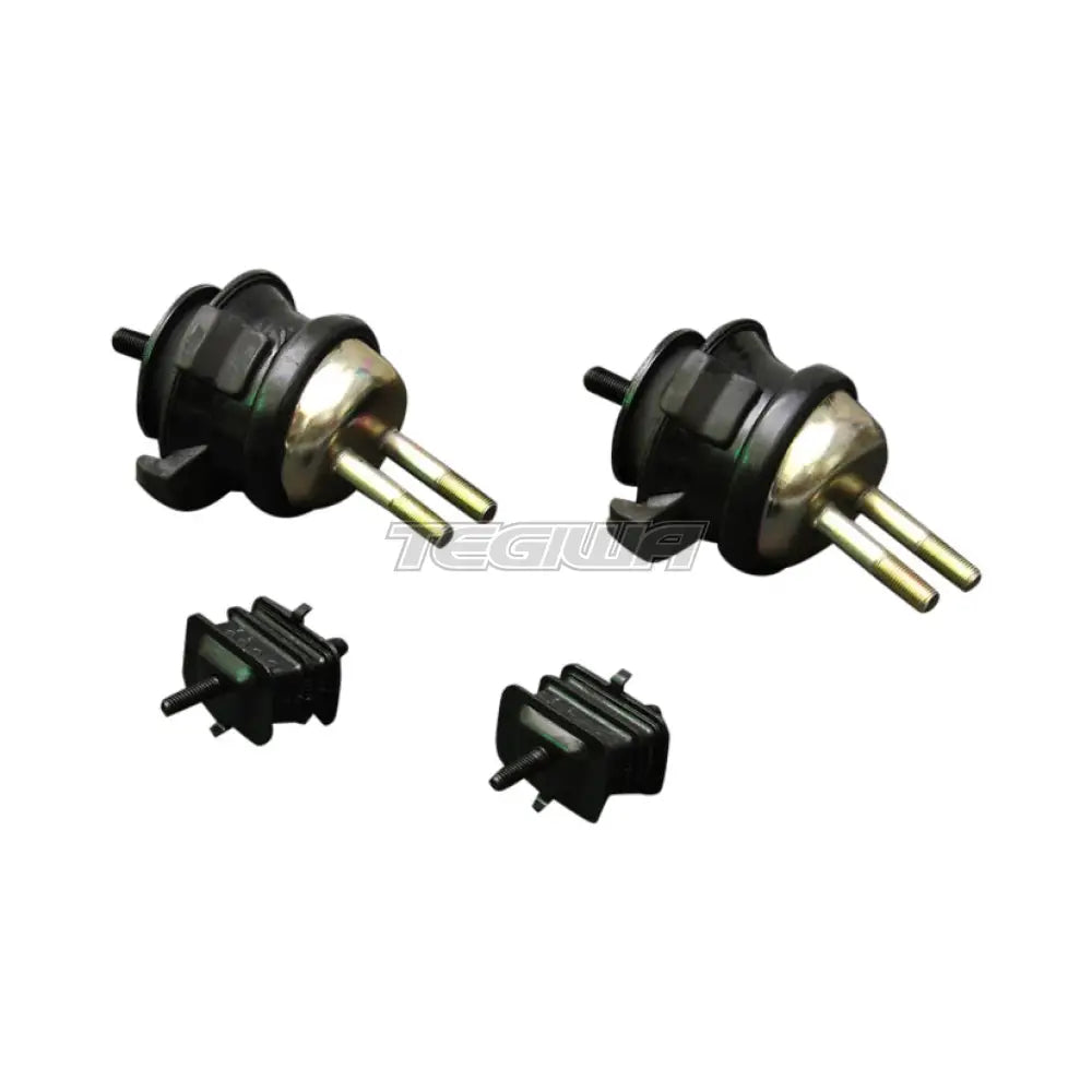 Hardrace Hardened Rubber Street Engine And Transmission Mount 4Pc Set Honda S2000 AP1 AP2 99-09 Bushes