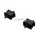 Hardrace Hardened Rubber Transmission Mount 2Pc Set Honda S2000 AP1 AP2 99-09 Bushes