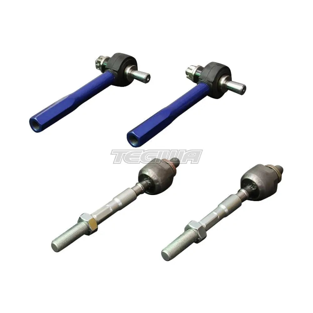 Hardrace Hardened Super Tie Rod End Kit 4Pc Set Honda Civic EK 96-00 Steering Arms