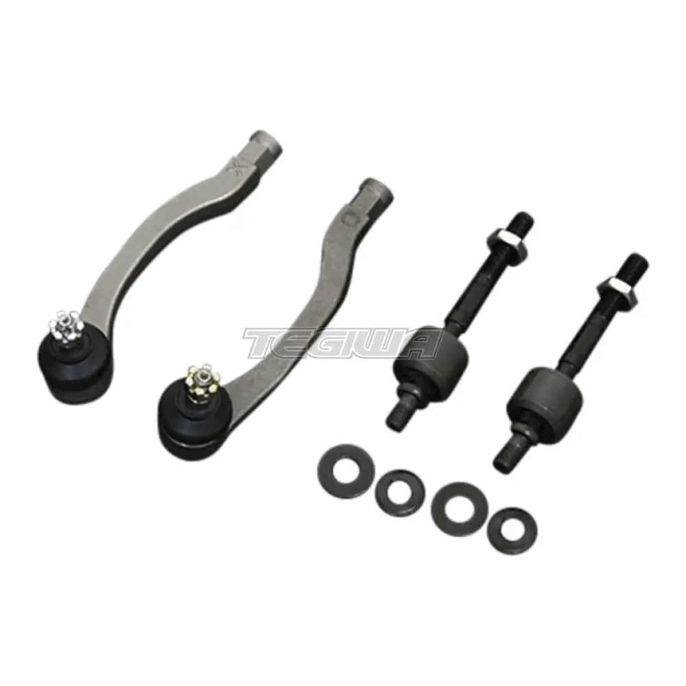 Hardrace Hardened Tie Rod 4Pc Set Honda Civic SiR EF 88-91 Steering Arms