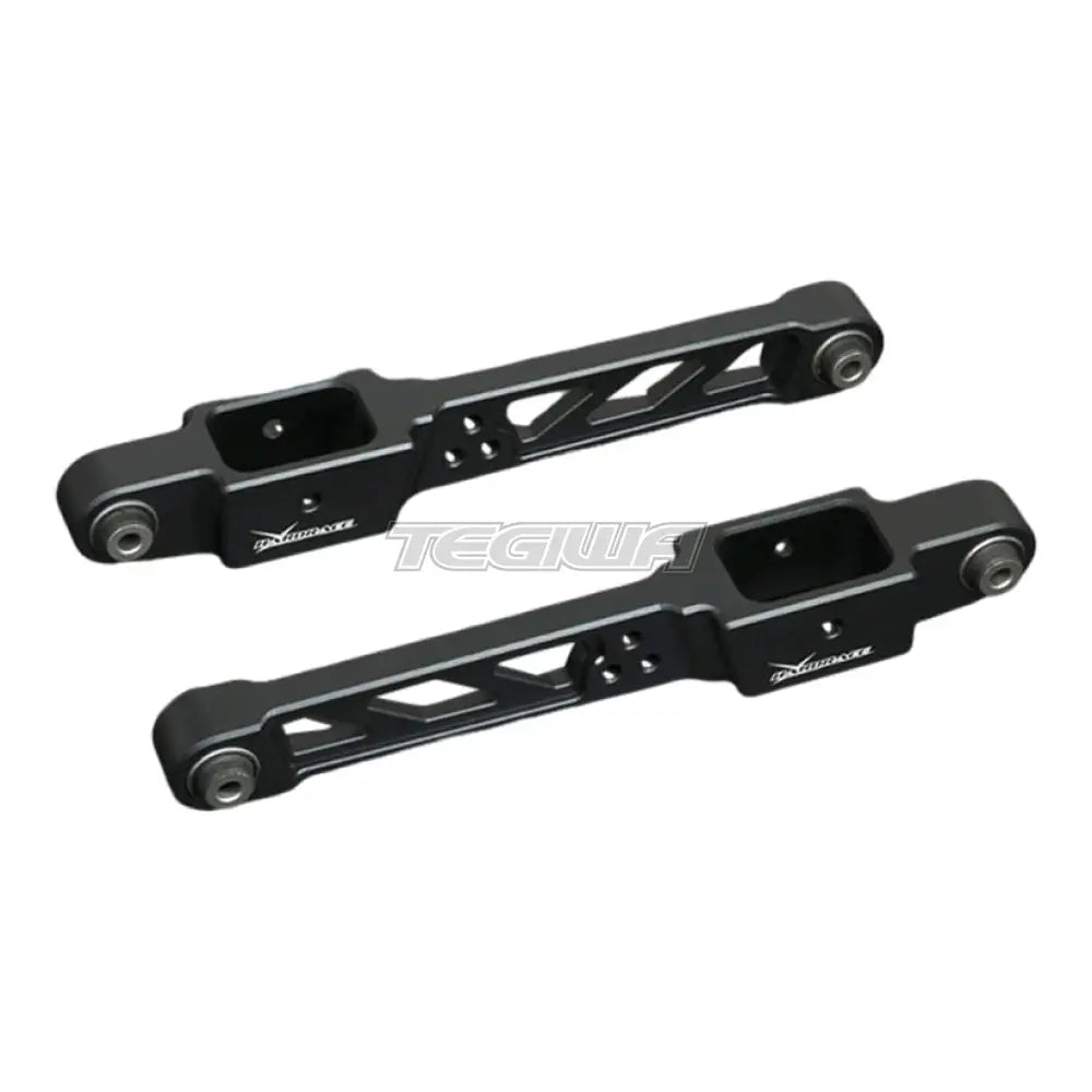 Hardrace Honda Civic 92-96 JDM EG Type-R Rear Lower Arm Aluminium Hardened Rubber 2Pcs Camber & Control Arms