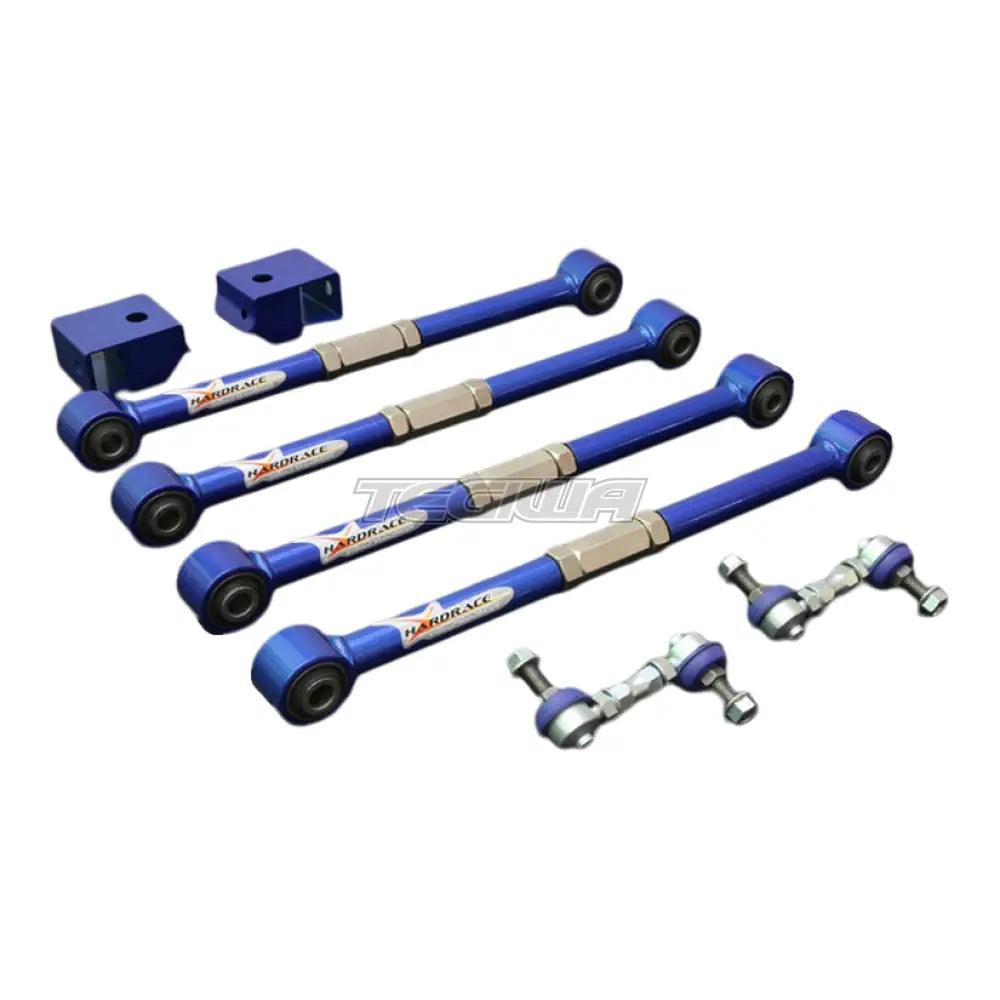 Hardrace Impreza GC GD Lateral Adj.Link Harden Rubber Bush 8Pcs Camber & Control Arms
