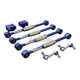 Hardrace Impreza WRX GC-GG Legacy BD Rear Adjustable Rod Pillow Ball 8Pcs Camber & Control Arms