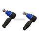 Hardrace OE Style Tie Rod Ends 2Pc Set Mitsubishi Colt 02-12 Steering Arms