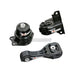 Hardrace Race Hardened Engine Mount 3Pc Set Honda Fit 08-13 Engine Mounts