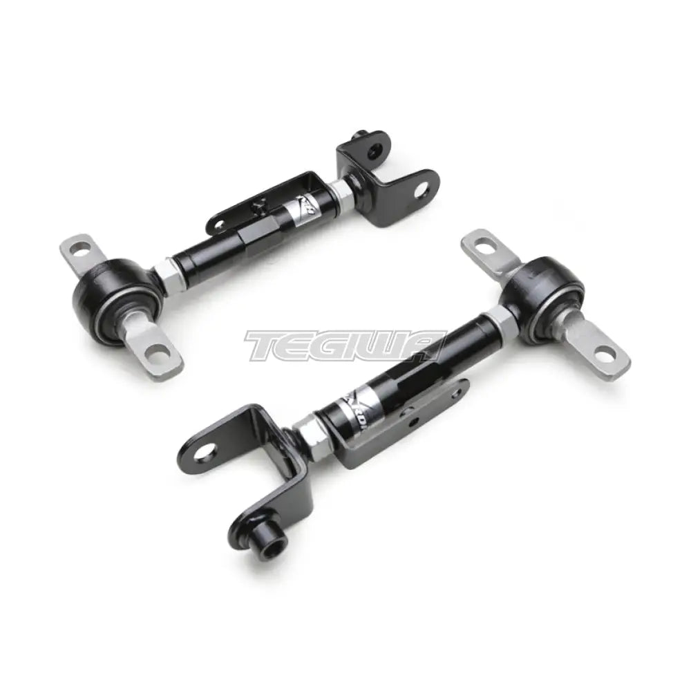 Hardrace Rear Camber Kit With Hardened Rubber Bushes 2Pc Set Black Honda Civic EP3 Integra DC5 01-06 Camber & Control