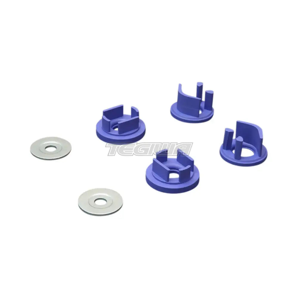 Hardrace Rear Diff Mount Bush Inserts 6Pc Set Subaru Impreza 07-14 Legacy 09-14 Forester 08-13 Bushes