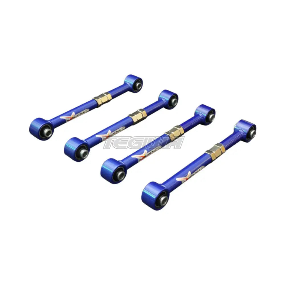 Hardrace Rear Lateral Arms With Spherical Bearings 4Pc Set Honda Accord 98-02 Camber & Control Arms