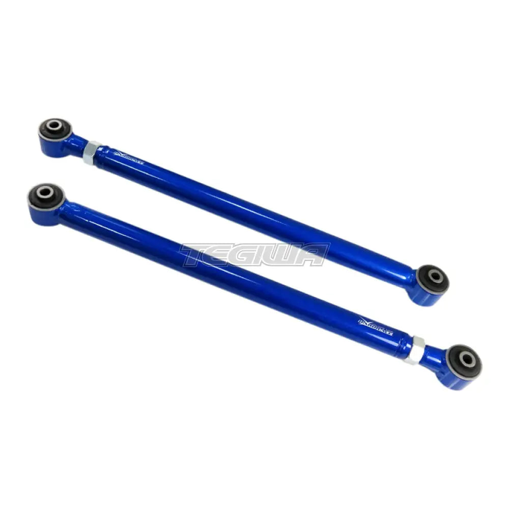 Hardrace Rear Lower Arm Lift 0-4 Inches Harden Rubber 2 Piece Set Nissan Patrol Y60 88-97 Y61 97 + Camber & Control Arms