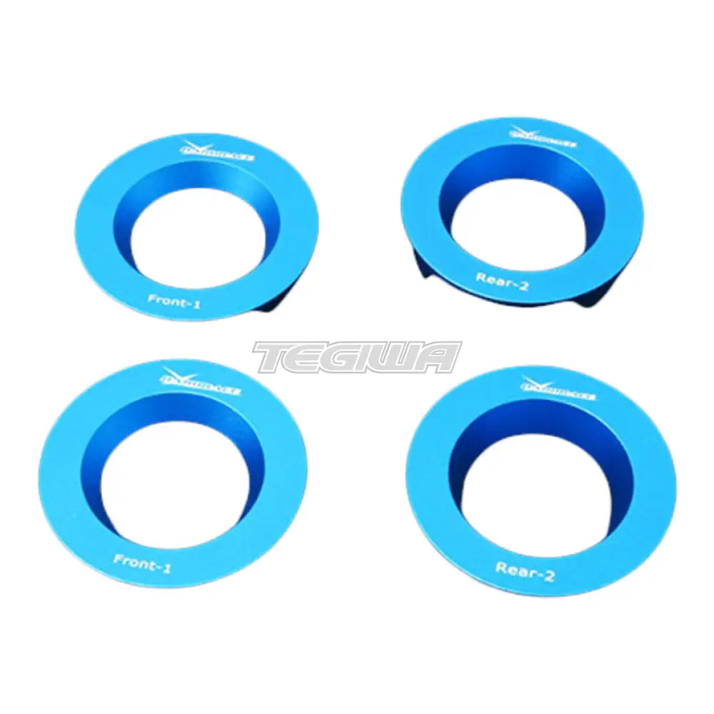 Hardrace Rear Subframe Anti-Vibration Insert 4Pcs BMW 5-Series F07 F10 F11 6S F06 F12 F13 7S F01 F04 Chassis Braces