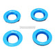 Hardrace Rear Subframe Anti-Vibration Insert 4Pcs BMW 5-Series Sedan G30 8S Gran Coupe G16 Chassis Braces