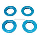 Hardrace Rear Subframe Anti-Vibration Insert 4Pcs Tesla Model 3 17-20 Pre-Facelift Chassis Braces