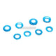 Hardrace Rear Subframe Anti-Vibration Insert 8Pcs Subaru Wrx 14-21 Sti 14-21 Chassis Braces