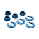 Hardrace Rear Subframe Bushing Collars 8Pc Set Nissan 200SX S13 S14 Silvia S15 89-02 Camber & Control Arms
