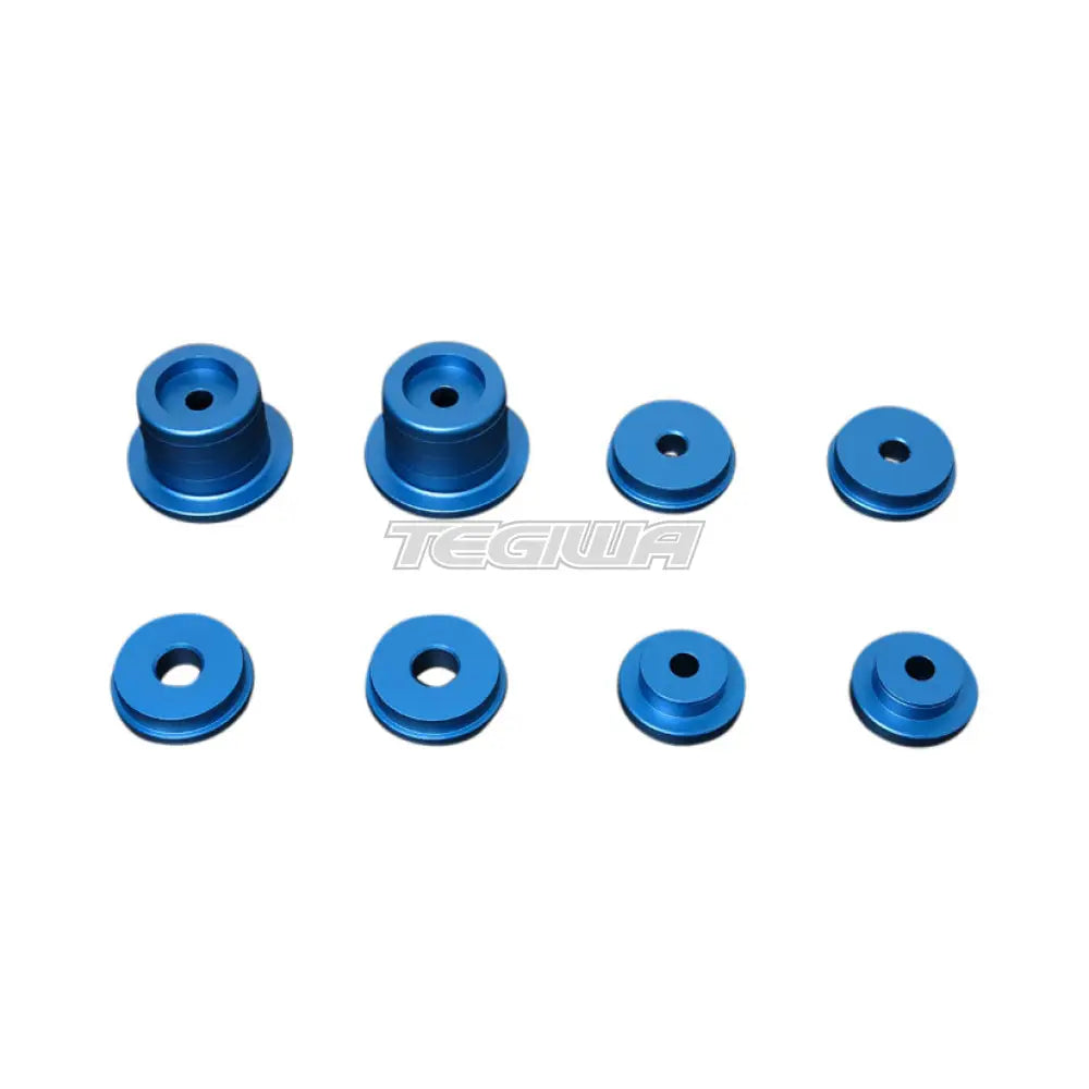 Hardrace Rear Subframe Solid Aluminium Bushes 8Pc Set Toyota Mark II JZX90 JZX100 Bushes