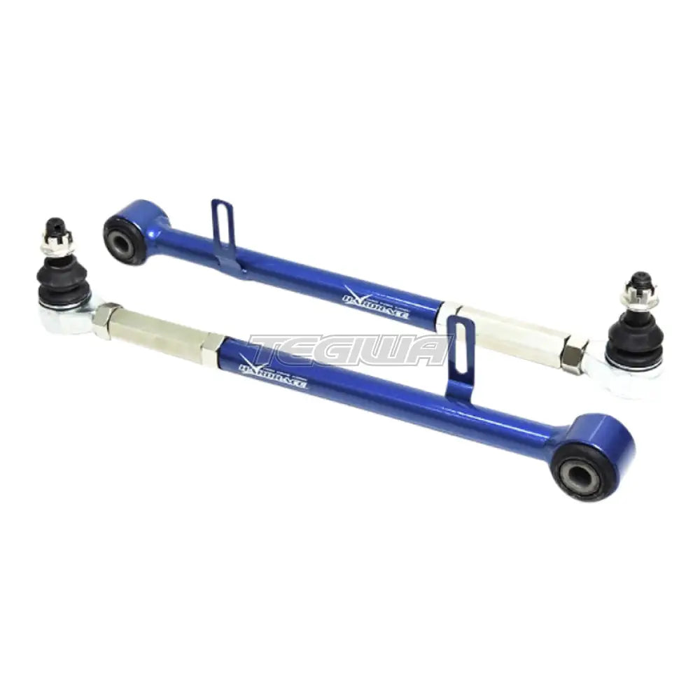 Hardrace Rear Toe Kit Harden Rubber 2 Piece Set Toyota Avensis 03-09 Caldina 02-07 Camber & Control Arms