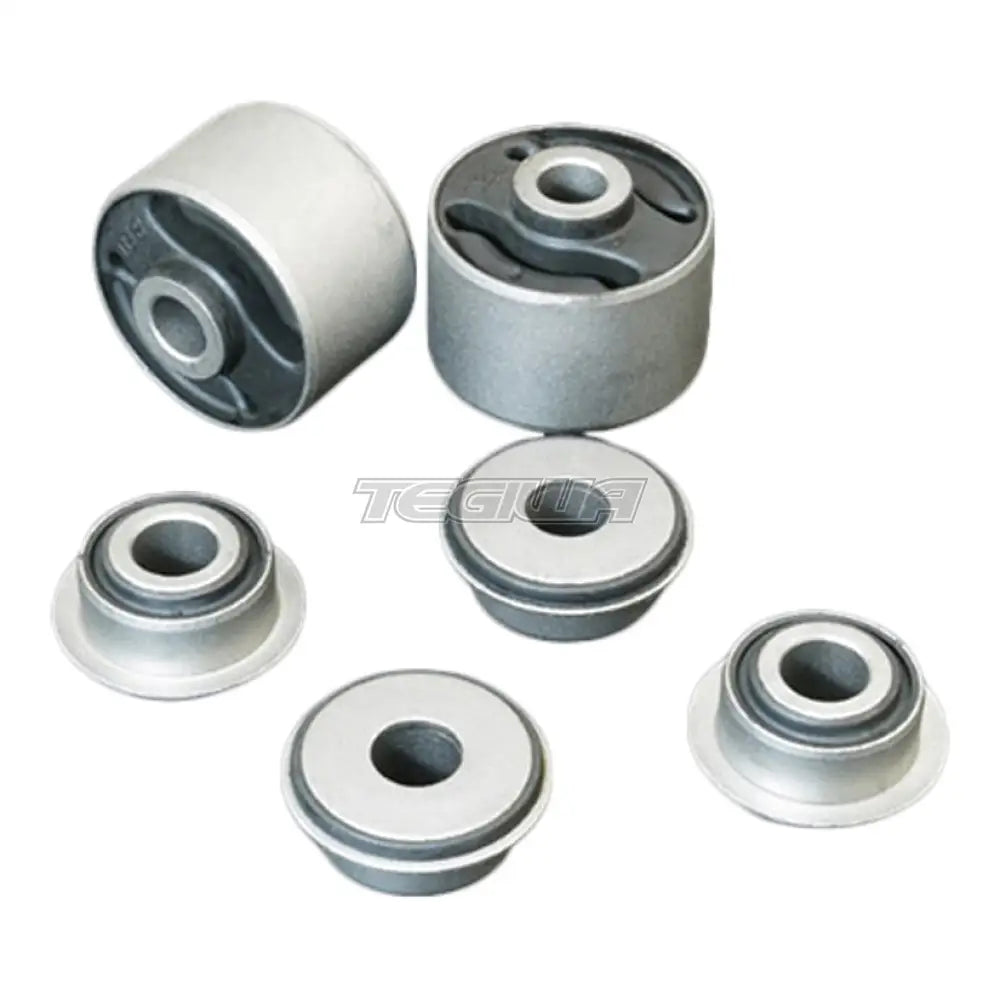 Hardrace Rear Trailing Arm Bushing Kit Hardened Rubber 6Pcs Toyota RAV4 06-18 Harrier 13-20 Lexus NX 14-21 Camber &