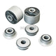 Hardrace Rear Trailing Arm Bushing Kit Hardened Rubber 6Pcs Toyota RAV4 06-18 Harrier 13-20 Lexus NX 14-21 Camber &