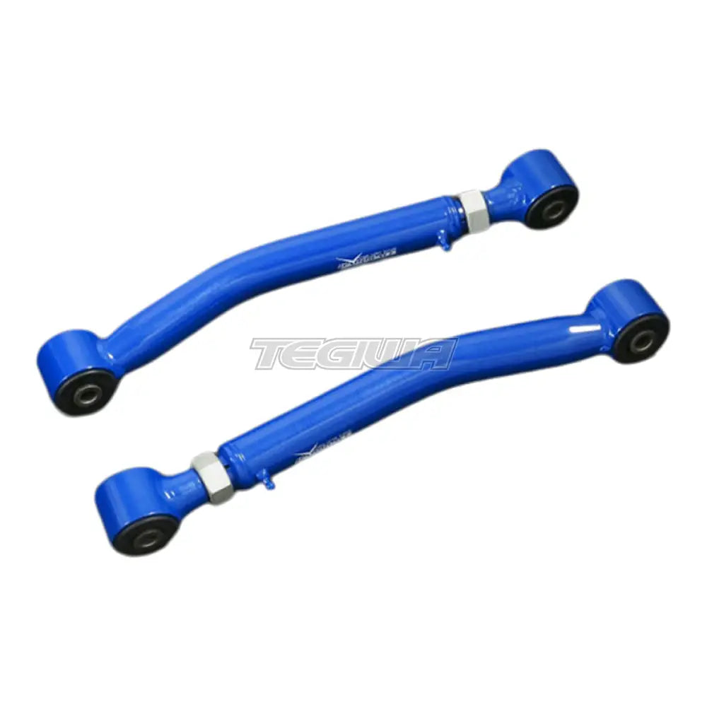Hardrace Rear Upper Arm Adjustable 0-4.5 Inches Lift V2 Hardened Rubber 2Pcs Jeep Wrangler 06-18 Jk 18 + Jl Camber &