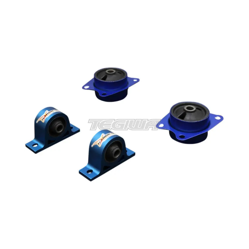 Hardrace Reinforced Differential Mount With Hardened Rubber Bushes 4Pc Set Honda S2000 AP1 AP2 99-09 Bushes