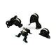 Hardrace Reinforced Hardened Engine Mount 4Pc Set Mitsubishi Lancer Virage MT 01-05 Engine Mounts