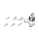 Hardrace Replacement Hardened Rubber Front Camber Kit Ball Joint 1707 Lexus IS 06-13 GS 05-12 Camber & Control Arms