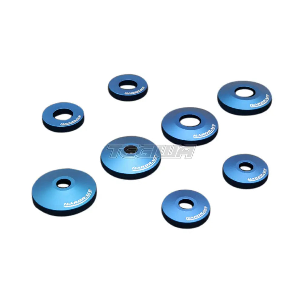 Hardrace Rigid Diff Mount Collar 8Pc Set Honda S2000 AP1 AP2 99-09 Bushes
