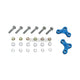 Hardrace Roll Centre Adjuster 15mm Spacers 2Pc Set Honda Civic FK 16 + Camber & Control Arms