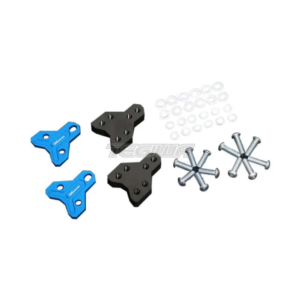 Hardrace Roll Centre Camber Adjuster 4Pc Set Ford Focus Mk2 Mk3 05-18 Camber & Control Arms