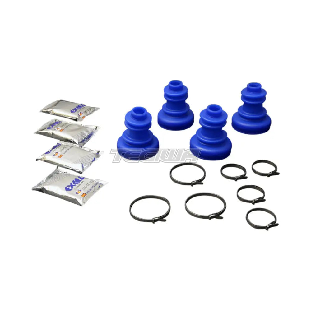 Hardrace Silicone CV Boot Kit 4Pc Set Nissan 200SX S13 89-94 Driveshafts