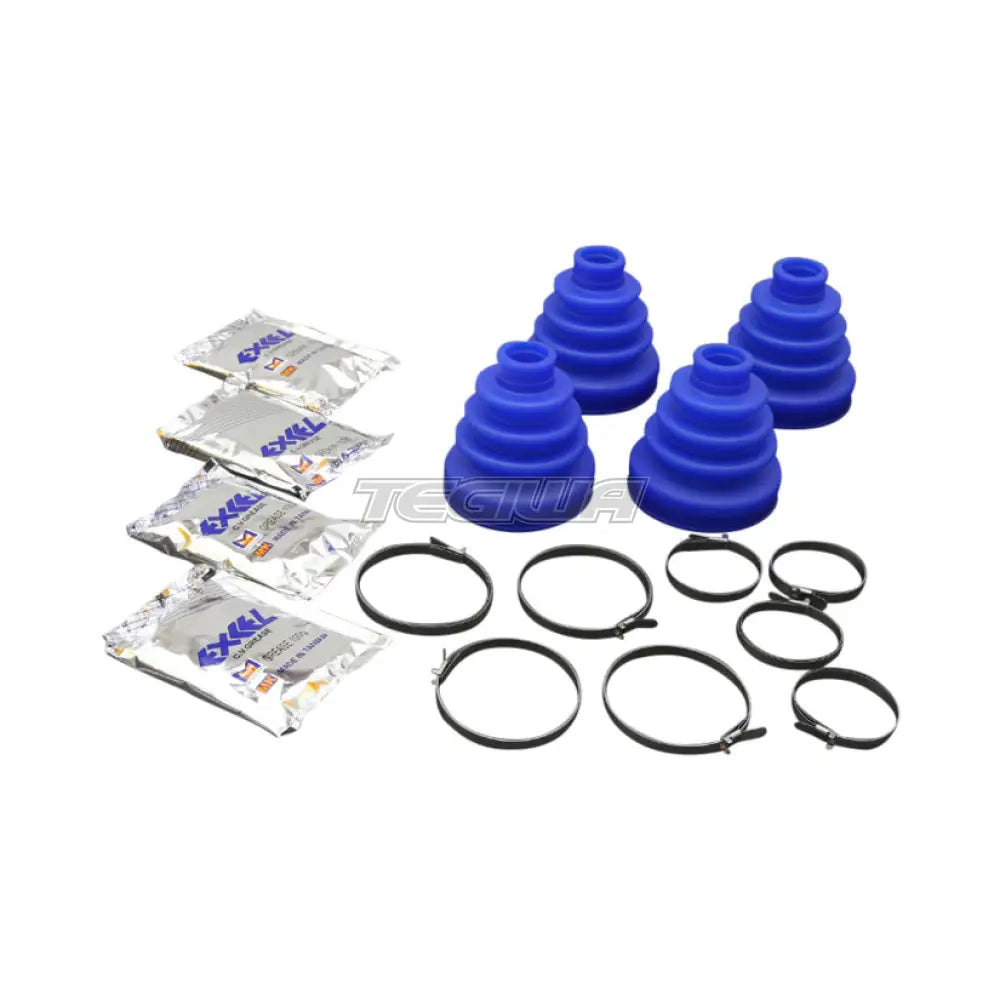 Hardrace Silicone CV Boot Kit 4Pc Set Nissan 200SX S14 94-98 Driveshafts